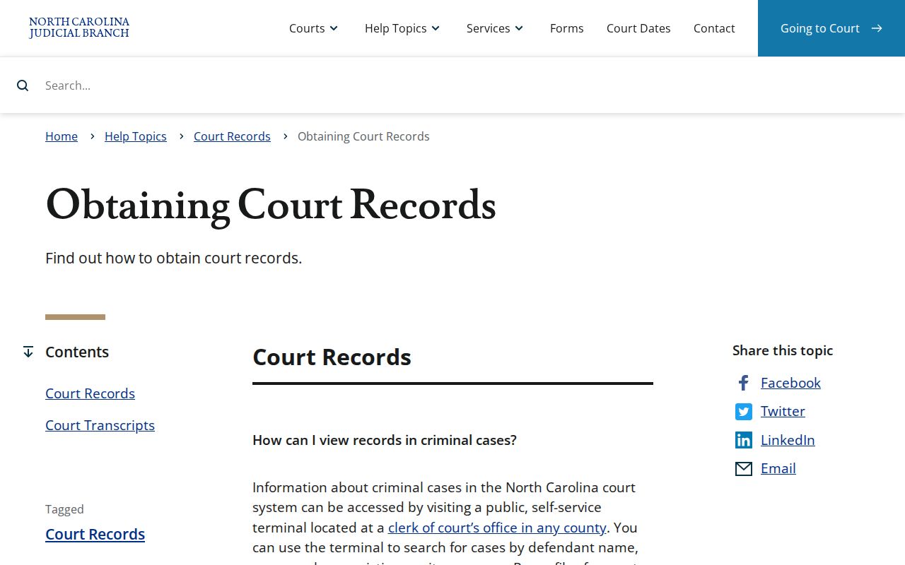 Haywood County criminal court case access methods